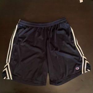 Men's Large athletic shorts with drawstring.